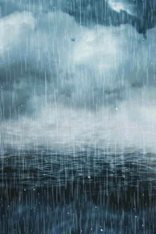 暴雨天气预警摄影图