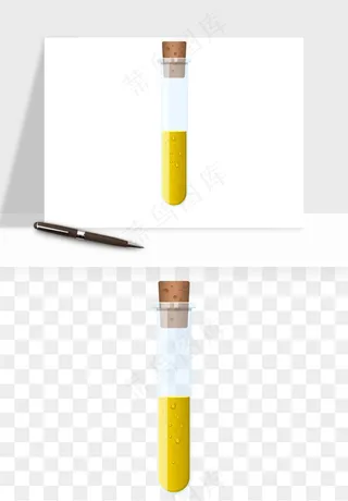 卡通化学实验设备器材png免抠图