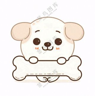 萌宠宠物小狗招牌牌匾边框免抠