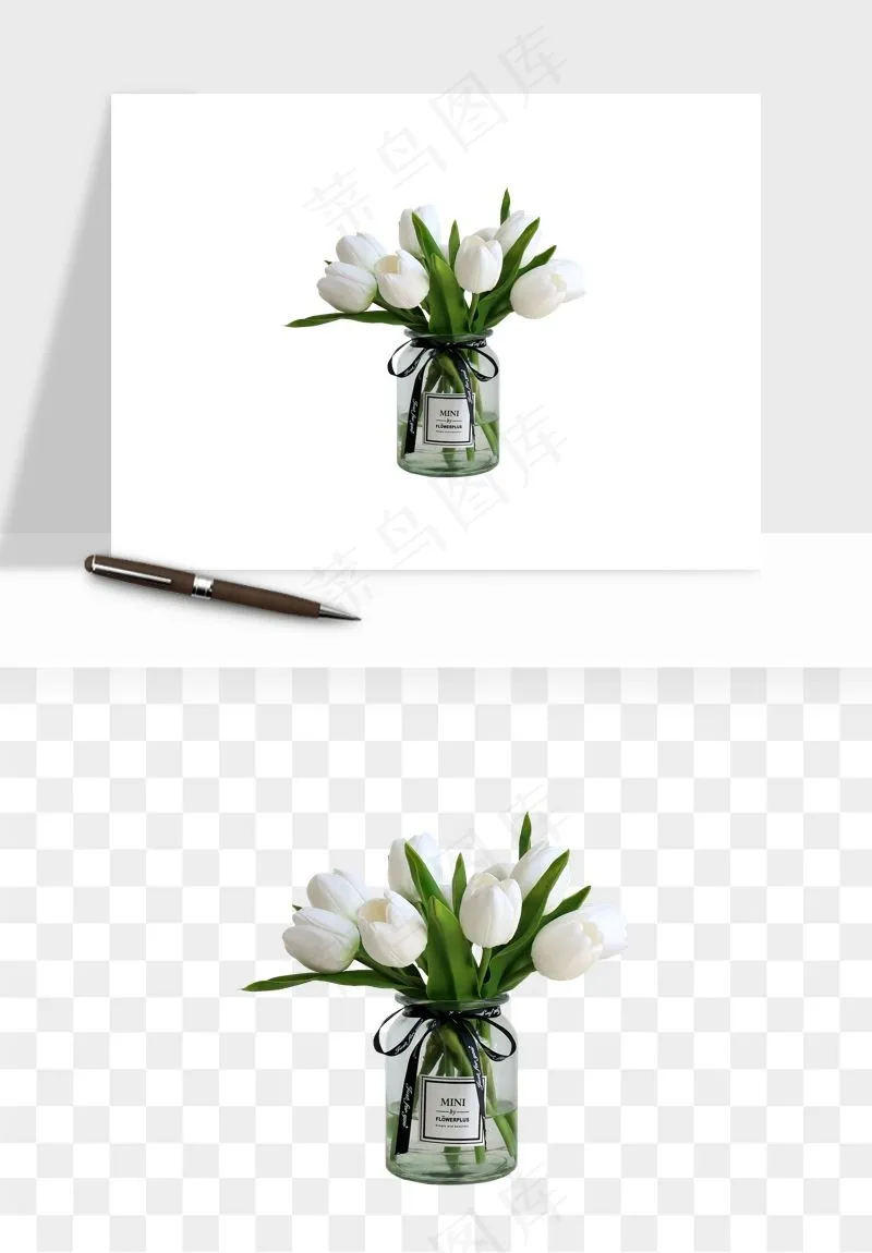 荷兰郁金香鲜花png免抠