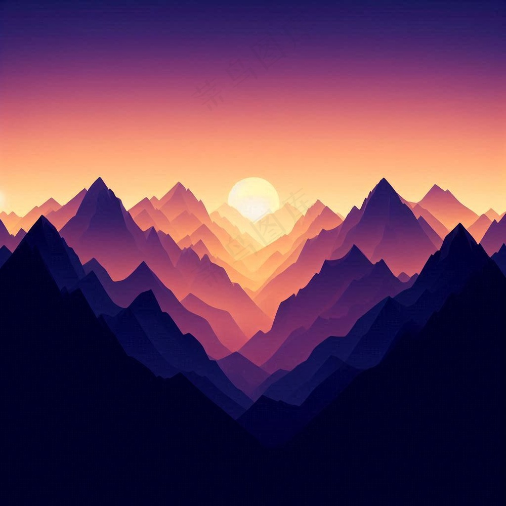 山脉高清背景