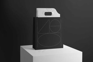 手提袋纸袋奶茶外卖打包袋样机11