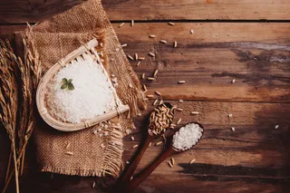 五谷杂粮大米食材背景素材