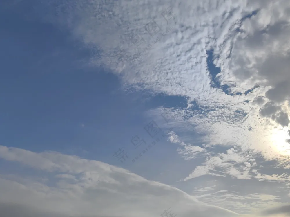 一望无际的天空