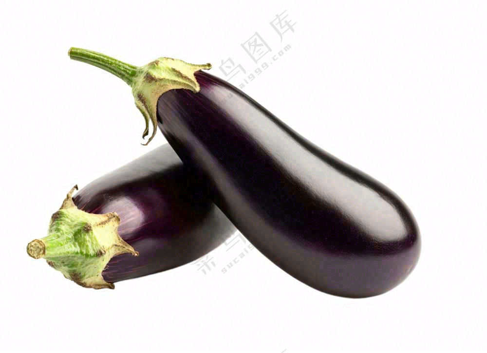 茄子紫茄蔬菜免抠