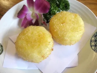 黄金南瓜饼美食图片