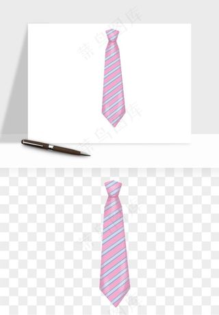 卡通领带png免抠