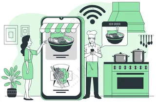 卡通云厨房概念图