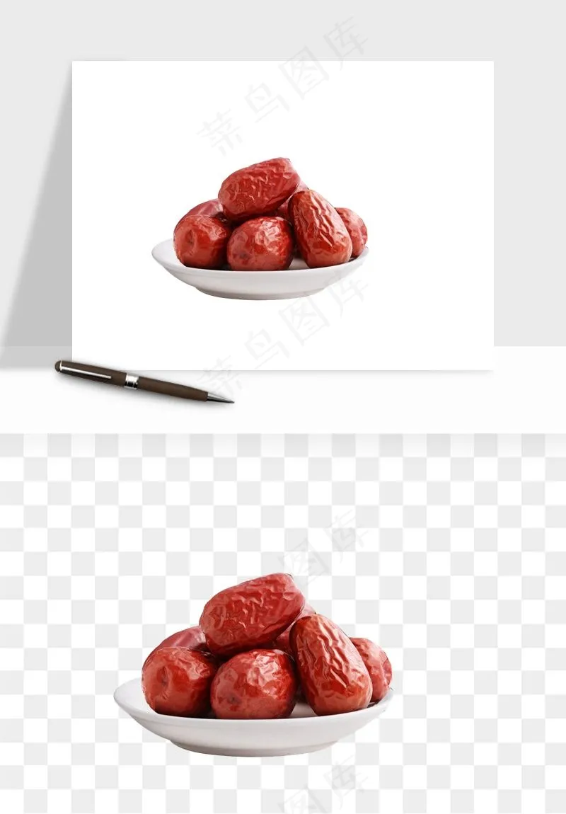 红枣大枣png免抠