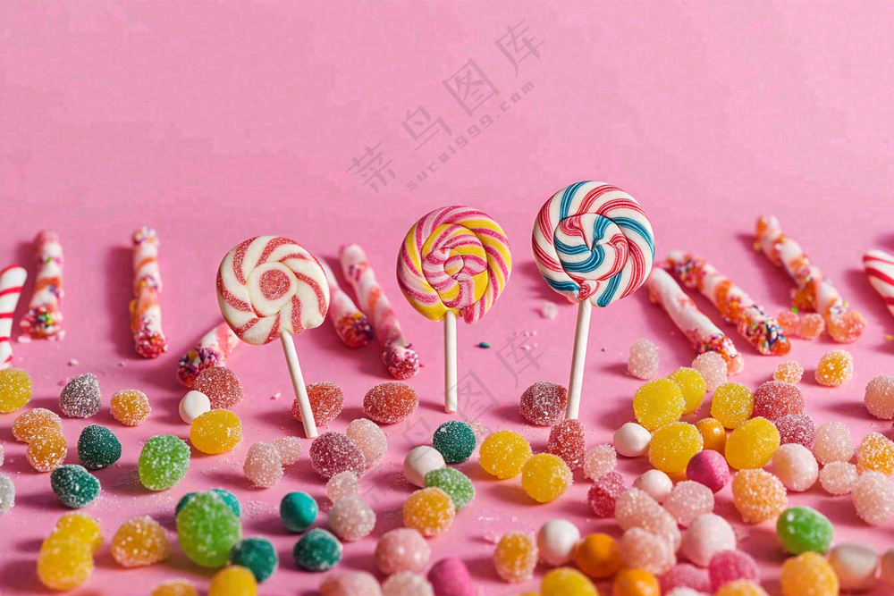 美味的糖果甜蜜摄影图