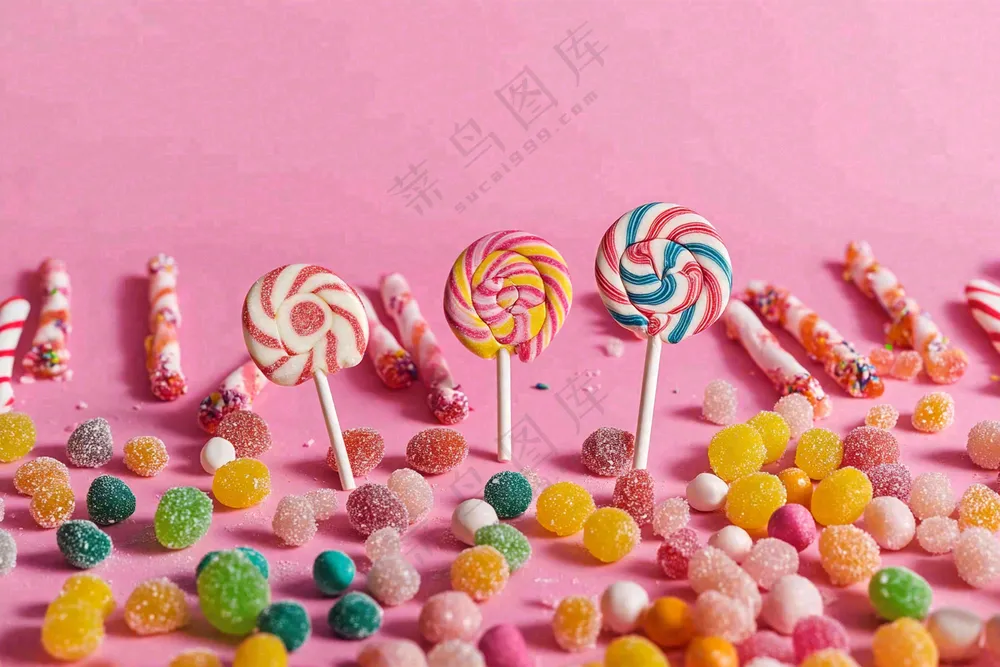 美味的糖果甜蜜摄影图