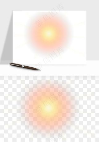 光晕光圈阳光太阳光效png免抠