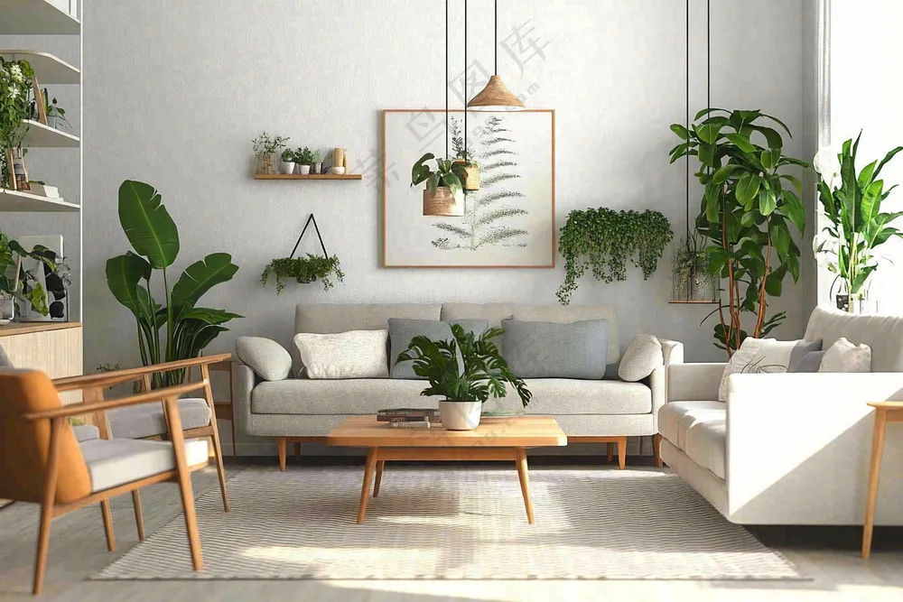 家装家居设计简约风室内装修摄影图