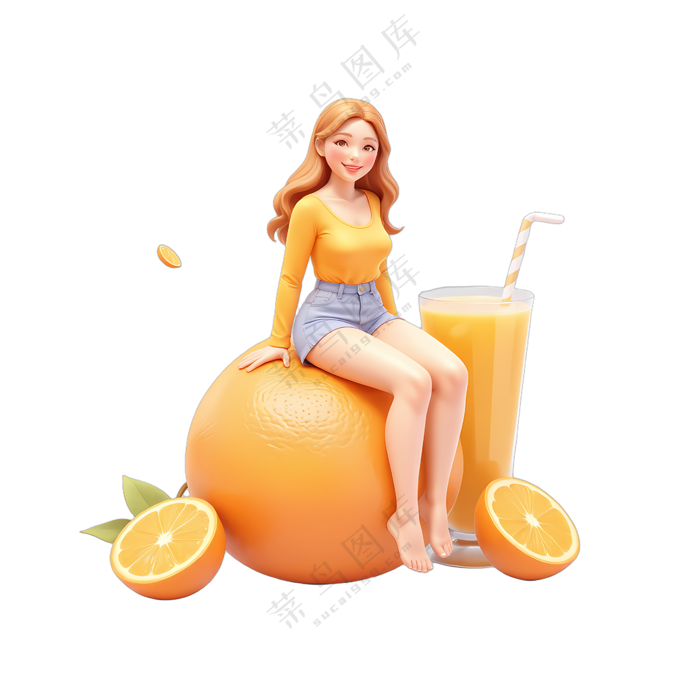 橙子加果汁好喝又健康