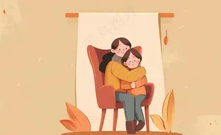 感恩节宣传插画海报背景