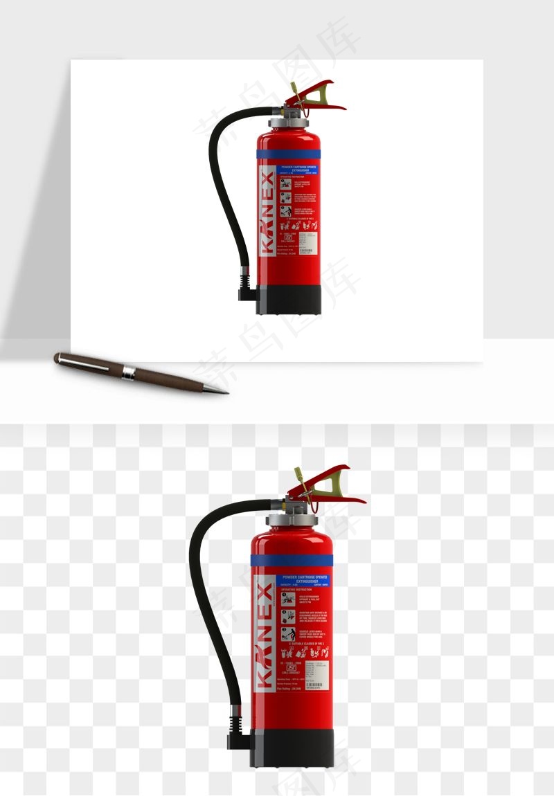 灭火器消防png免抠