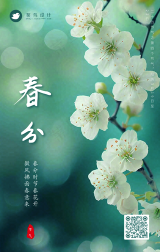 春分手机海报