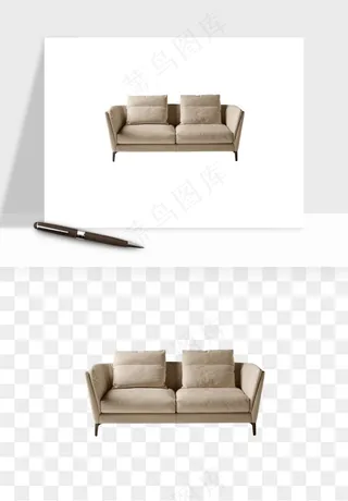 现代沙发家具png免抠