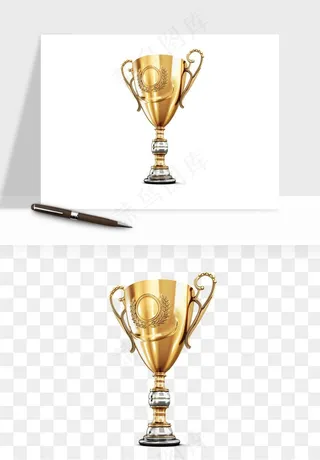 荣誉奖杯冠军金奖png免抠