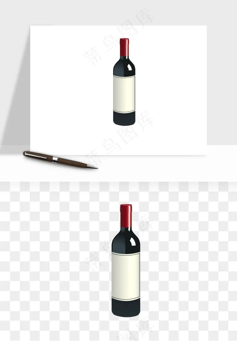 红酒玻璃酒杯png免抠