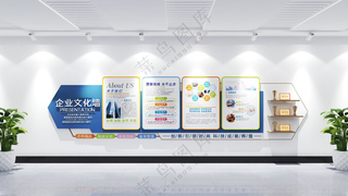 企业文化墙公司历程公司荣誉墙