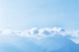 宁静的海洋与天空交响曲