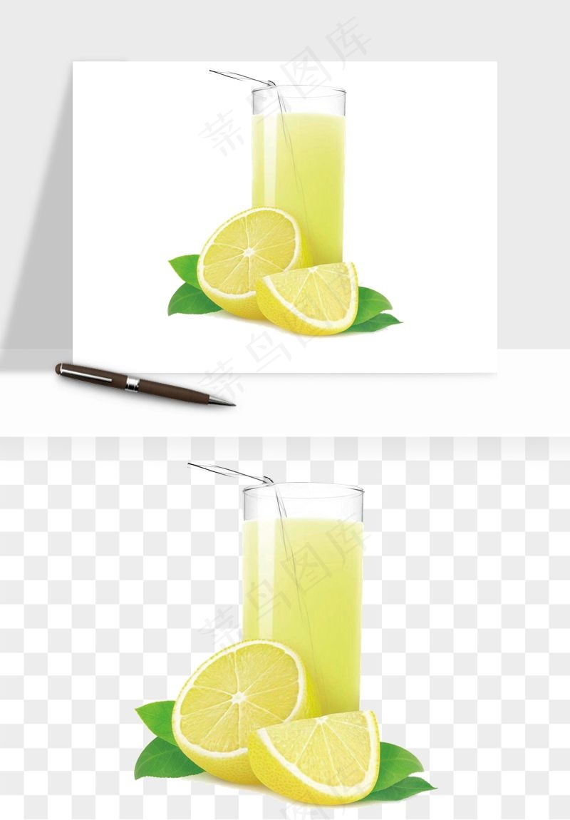 冷饮品果汁饮料png免抠图