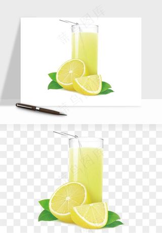 冷饮品果汁饮料png免抠图