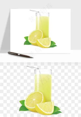 冷饮品果汁饮料png免抠图
