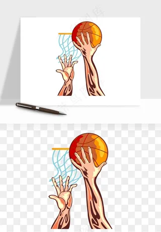 篮球篮球架png免抠