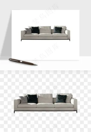 现代沙发家具png免抠