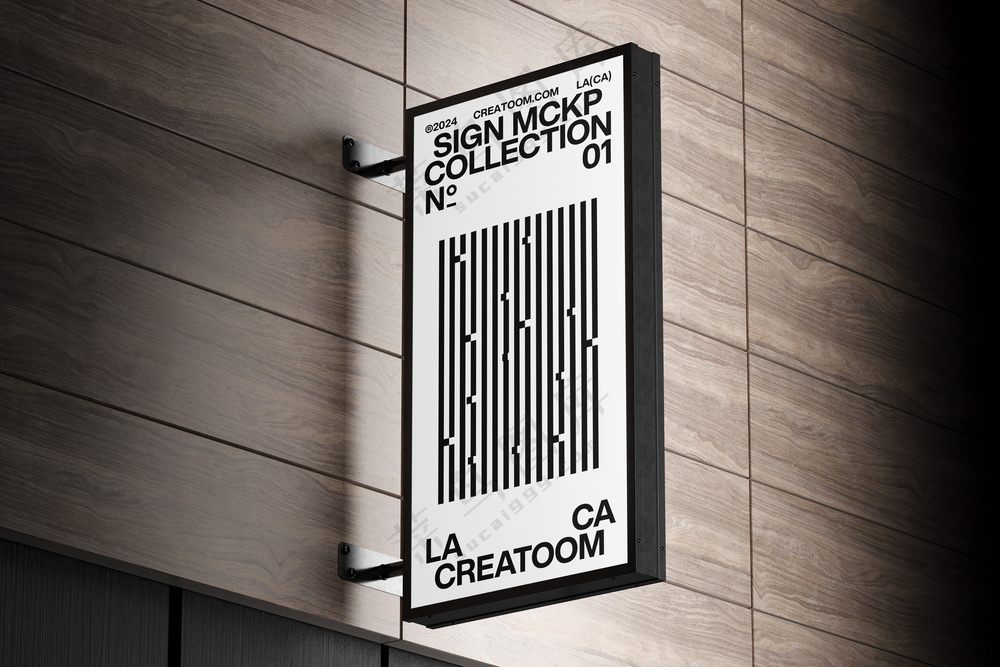 05店招侧招牌门头LOGO灯箱样机