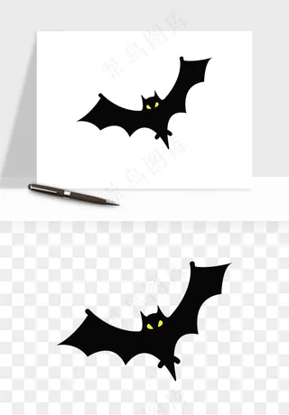 卡通蝙蝠png免抠