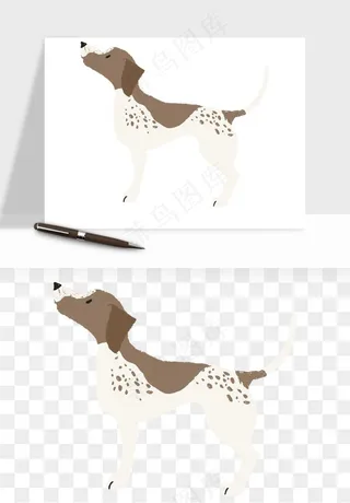 手绘狗狗宠物png免抠