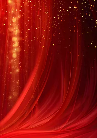 深红色丝绸纹理背景