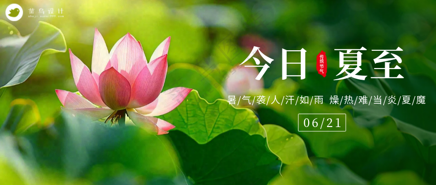 夏至手机海报