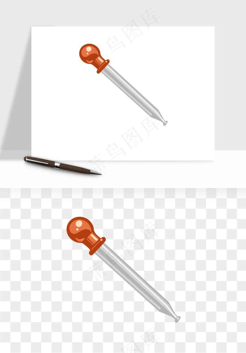 卡通化学实验设备器材png免抠图