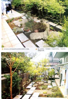  与建筑物完美协调的庭园