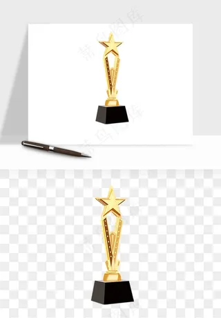 荣誉奖杯冠军金奖png免抠