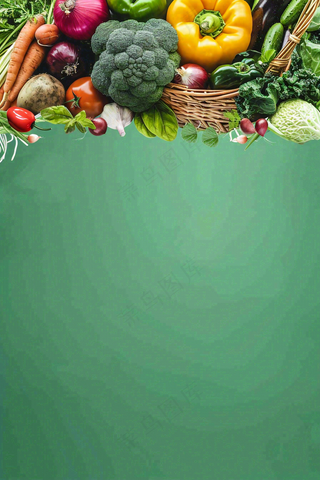 农林蔬果生鲜店水果店蔬菜店背景