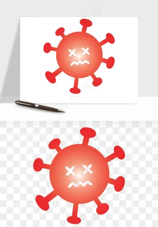 病毒细菌癌细胞png免抠