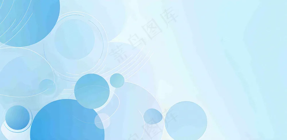 浅蓝色科技背景