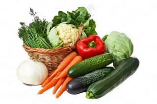 新鲜蔬菜生鲜摄影免抠