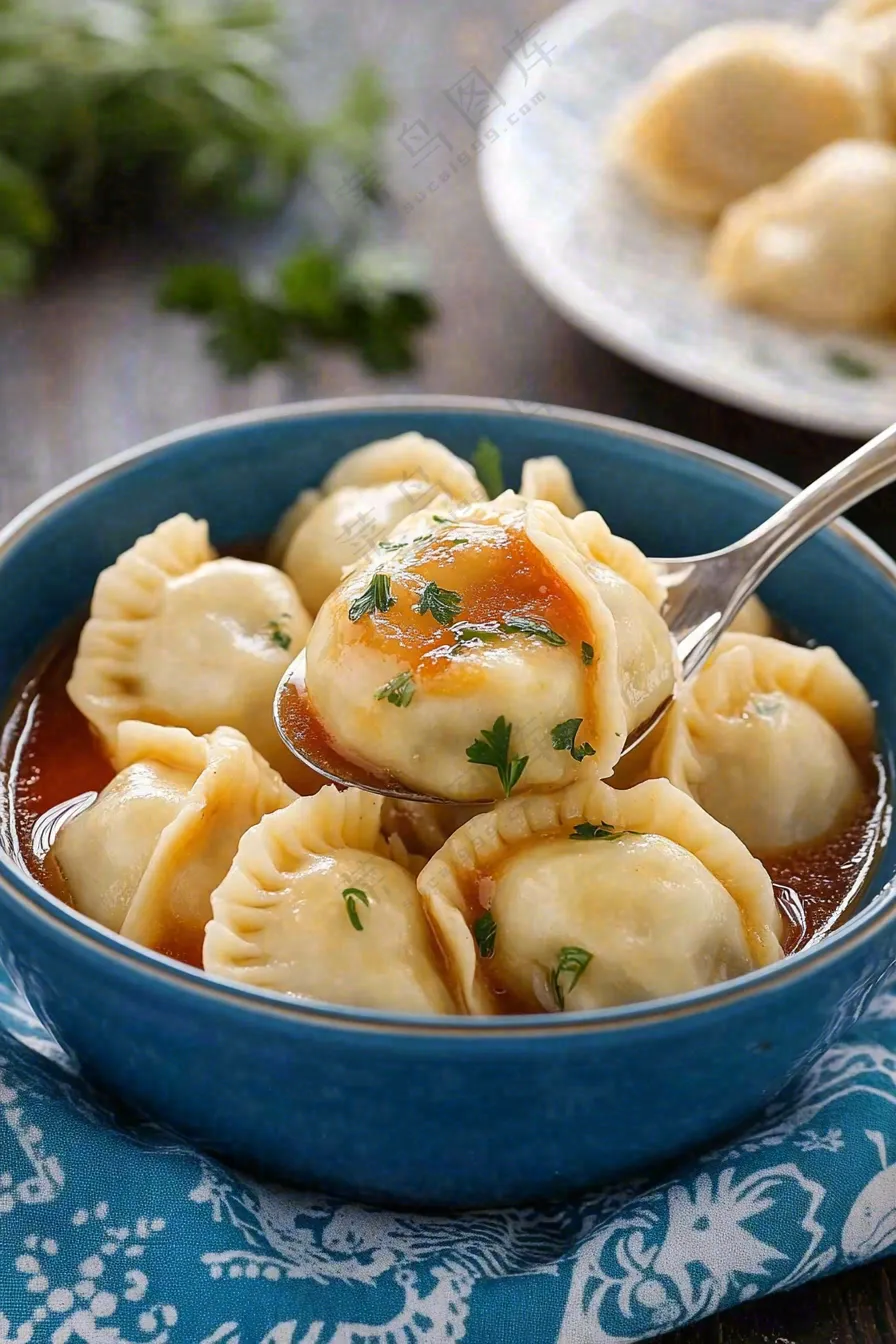 饺子中国传统美食立冬冬至摄影图