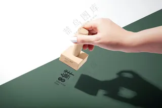 企业印章logo样机-28