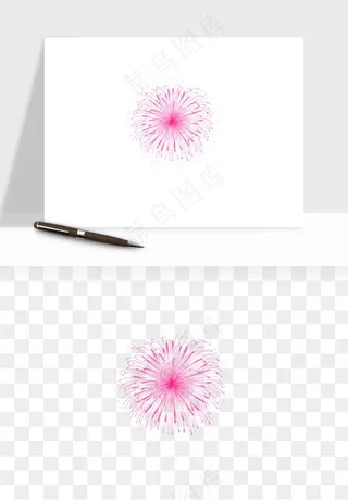 卡通烟花烟火礼花png免抠