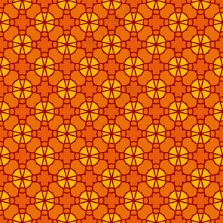 复古几何花纹无缝图案