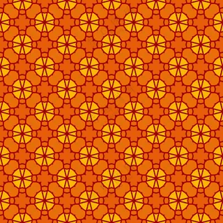 复古几何花纹无缝图案