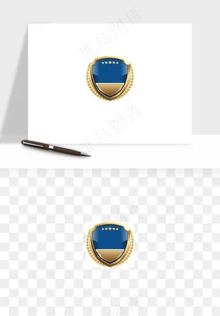 奖章勋章品质标签矢量png免抠