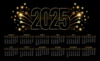 2025日历日历新年